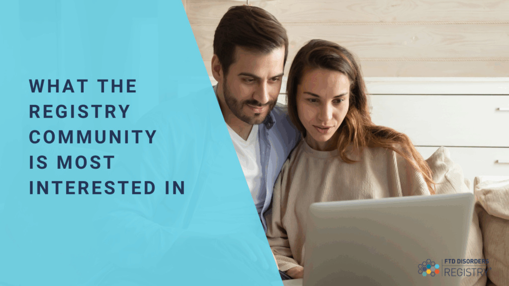 What the Registry Community Is Most Interested In What the Registry Community Is Most Interested In